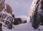 Below Corbet's Couloir